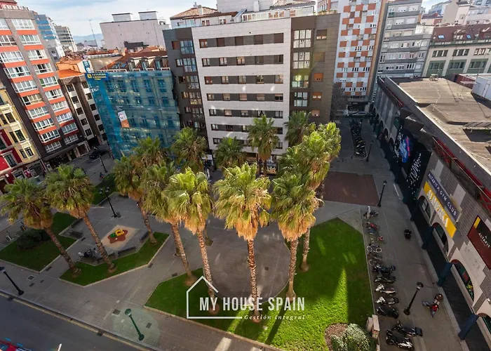 Myhousespain - Radiante Piso Junto A La Playa Gijón