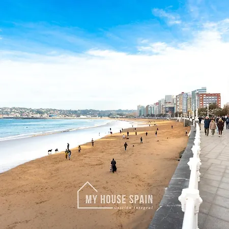 Myhousespain - Radiante Piso Junto A La Playa * Gijón